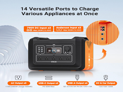 Мощная Электростанция Souop 3000 Вт,2000 Вт,Аккумулятор Lifepo4 3 Квт,Солнечная Генераторная Энергетическая Система,Портативная 2400 Вт Электростанция